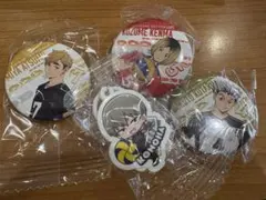 ハイキュー！！くら寿司　缶バッジ　めじるしチャーム