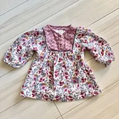 ZARA 花柄チュニック 9-12ヶ月