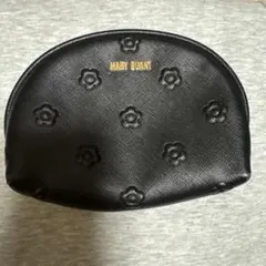 MARY QUANT ポーチ ブラック デイジー柄