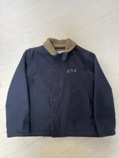U.S.N. ミリタリーWAIPERデッキジャケット