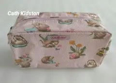 【Cath Kidston】ハリネズミ柄ボックスポーチ　未使用のサムネイル