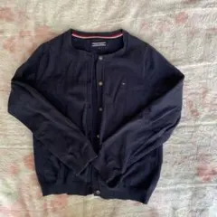 TOMMY HILFIGER ネイビー カーディガン 122