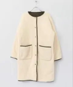 美品✨アーバンリサーチドアーズ ボア×キルティングリバーシブルコート