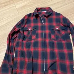 AMERICAN RAG CIE 赤黒チェックネルシャツ