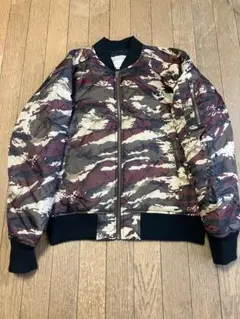 迷彩柄 MA-1風ジャケット