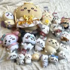 d*9様 【ちいかわ】ハチワレ うさぎ モモンガ まじかる ぽてたま サンリオ