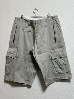 PL SORBIN ベージュカーゴショートパンツ 52