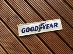 【70's GOOD YEAR ワッペン】ビンテージ グッドイヤー タイヤ