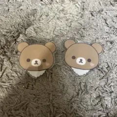 ネオリラッくじ☆ メイクアップリラックマ G賞チャイロイコグマ アクリルバッジ