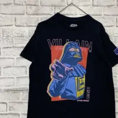 スターウォーズ　ユーロ古着ヴィンテージTシャツ！ブラック半袖M 0428のサムネイル