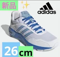 アディダス　TAKAHASHI HIROKO スニーカー　26 ブルー 新品