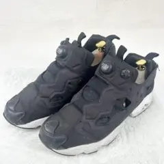 b1167【Reebok】リーボック インスタポンプフューリー 黒×白