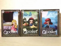 【未開封】Qposket petit オーロラ姫＆スノーホワイト＆アリエル