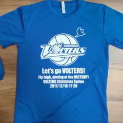 熊本 VOLTERS Tシャツ Sサイズ 青