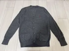 East Bay グレー Vネック カーディガン 11号