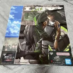 一番くじ　進撃の巨人 ～獣の巨人は俺が仕留める、地鳴らし～　クリアポスター2種