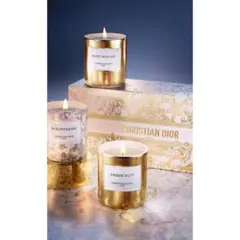未使用品 Dior クリスチャンディオール アロマキャンドル5点セットF24 2024年クリスマスコフレ】「ディオール」の“メゾン クリスチャン