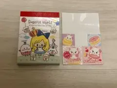 平成レトロ 平成女児 アリス メモ帳 Sweetie World シール付