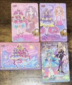 名探偵プリキュア　キラキラカードグミ　バトンタッチ　4枚