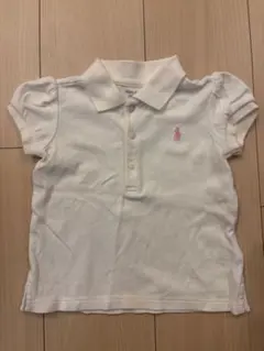 ラルフローレン 白 ポロシャツ 85cm 18M