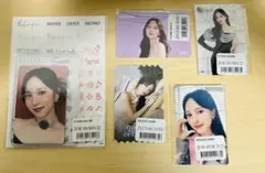 TWICE Mina トレカ、CD、ポスター、シールセット