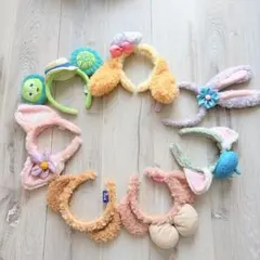 ダッフィー&フレンズ　カチューシャ　コンプリート　ディズニーリゾート