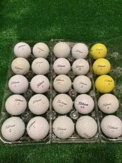 ⑦送料込み タイトリスト PRO V1x ロストボール 24球セット - メルカリ