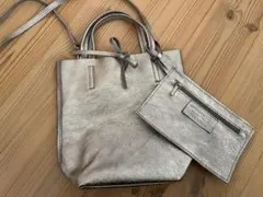 MARLON FIRENZE マーロンフィレンツェ　レザーハンドバッグ