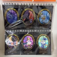 ディズニー　15周年　メモセット　ヴィランズ　ハロウィン　2016