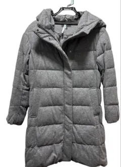 ユニクロ　ダウンコート　Ｌ　ライトグレー