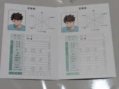 ハイキュー　アニメイト　体力測定フェア　特典　ポストカード　及川徹　青葉城西 2