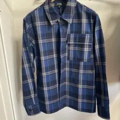 【新品、未使用】A.P.C.チェック 長袖シャツ XSのサムネイル