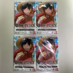 ワンピース Vジャンプ 応募者全員サービス 3船長 4パック