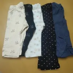 子供用 レギンス パンツ 5点セット
