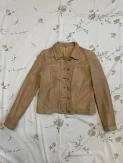 お値下げ❗️羊革　本革　ジャケット