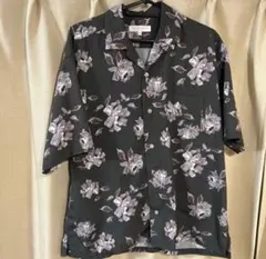 UNITED ARROWS フラワープリント半袖シャツ M
