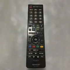 美品　シャープ アクオス AQUOS用 テレビリモコン GB123WJSAのサムネイル