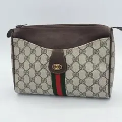 GUCCI グッチ オールド シェリーライン クラッチバッグ セカンド GG