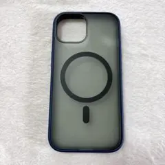⭐︎スマホケース　ネイビー　magsafe対応 iPhone15ケース