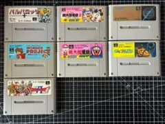 スーパーファミコン カセット 7本セット 動作確認済み