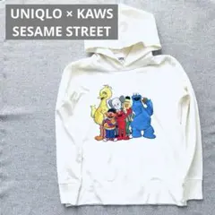 美品【UNIQLO × KAWS 】SESAME STREET パーカー M