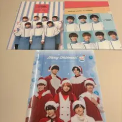 なにわ男子×ローソン クリアファイル3枚セット