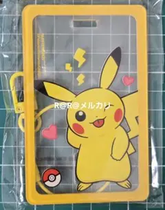 韓国 ロッテワールド クリアカードケース 피카츄 포켓몬 タウン