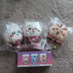 エニマイくじ　ちいかわ　ぬいぐるみキーホルダー3種　キャンドルセット　4点セット