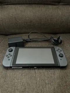 任天堂 Switch 本体 グレー 箱 おまけソフト3本付き