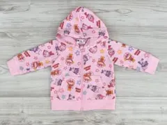 即日発送 匿名発送 アンパンマン フード取り外しパーカー 80