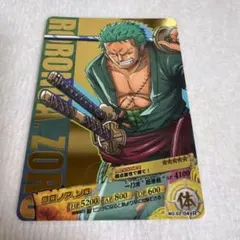 ワンピース ONEPIECE ARカードダス F01-06 ロロノア・ゾロ - メルカリ