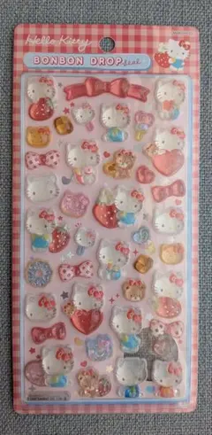 【正規品】ハローキティ ボンボンドロップシール