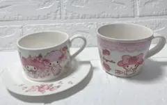 サンリオ My Melody LIZLISA コラボ マグカップセット
