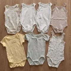ベビーロンパース肌着 7点セット